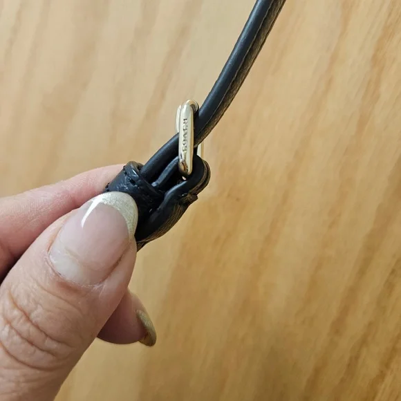 Coach Black and Brown Crossbody Bag / pouch. - Picture 9 of 10